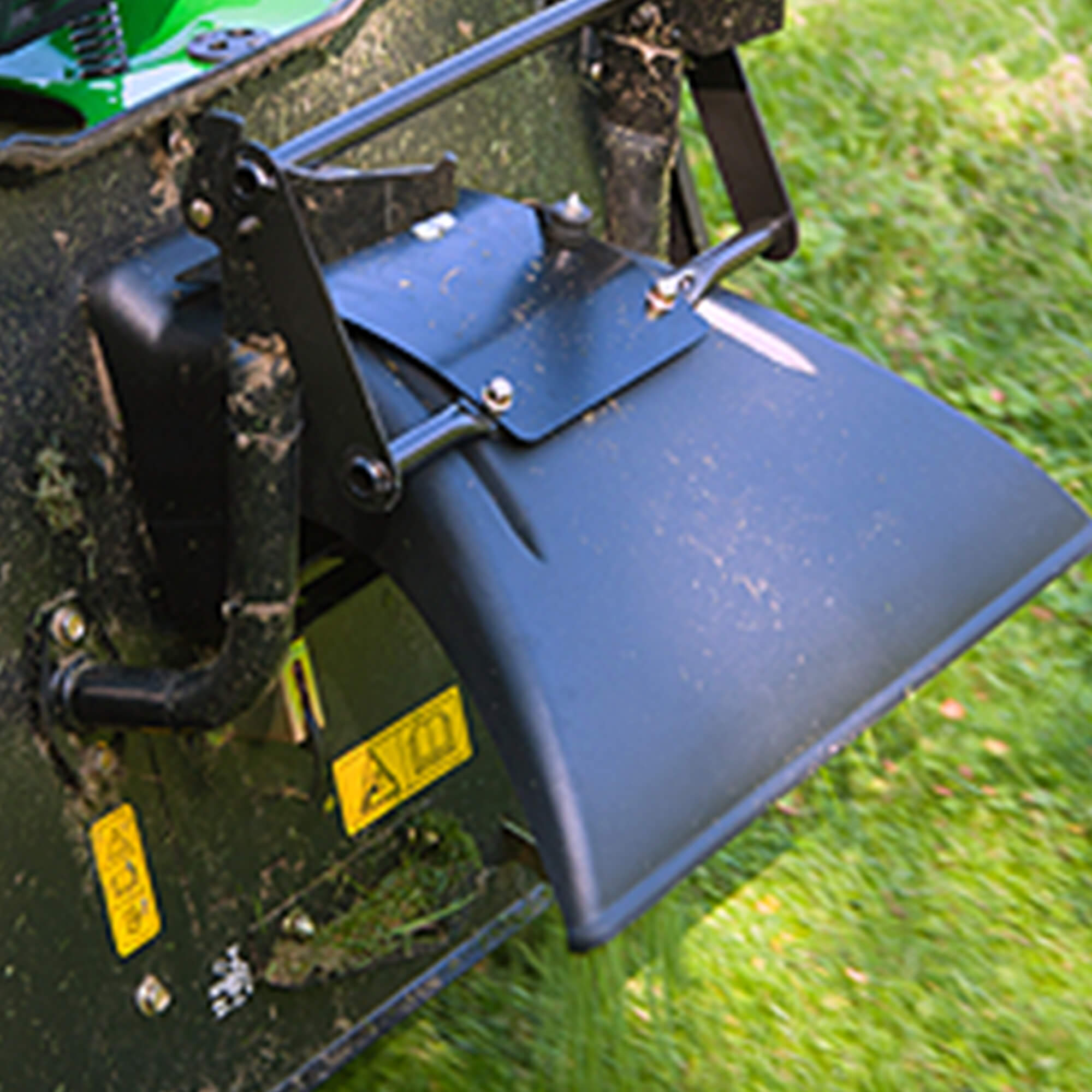 Deflektorblech für Heckanbau