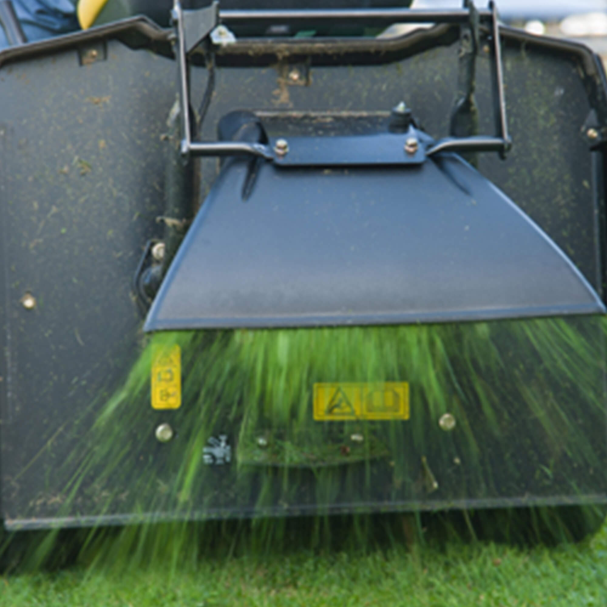 Deflektorblech für Heckanbau