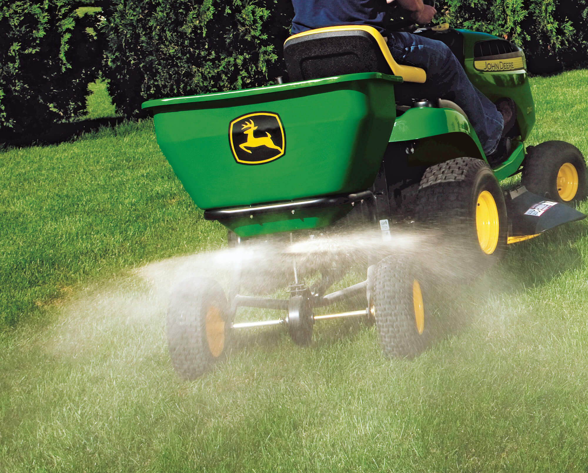 John Deere Nachlaufstreuer