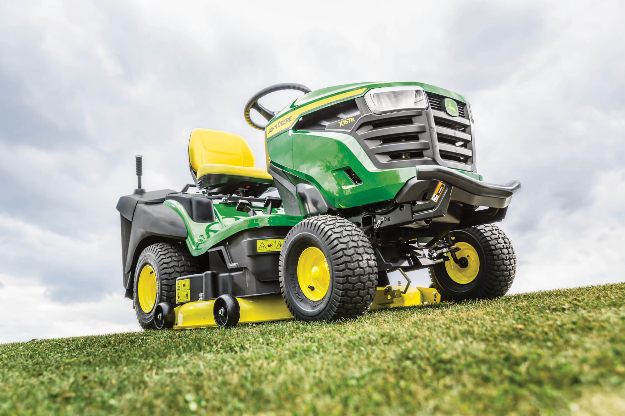 John Deere Aufsitz-Rasenmäher X167R